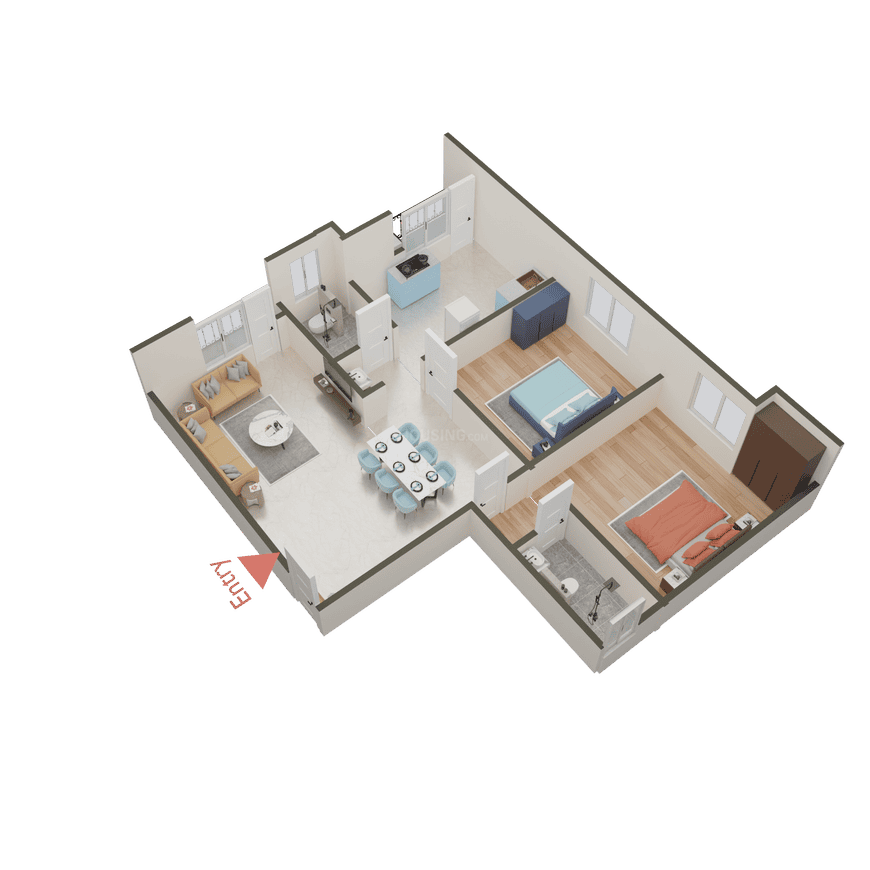 Sun Affordable Flats - Image 56