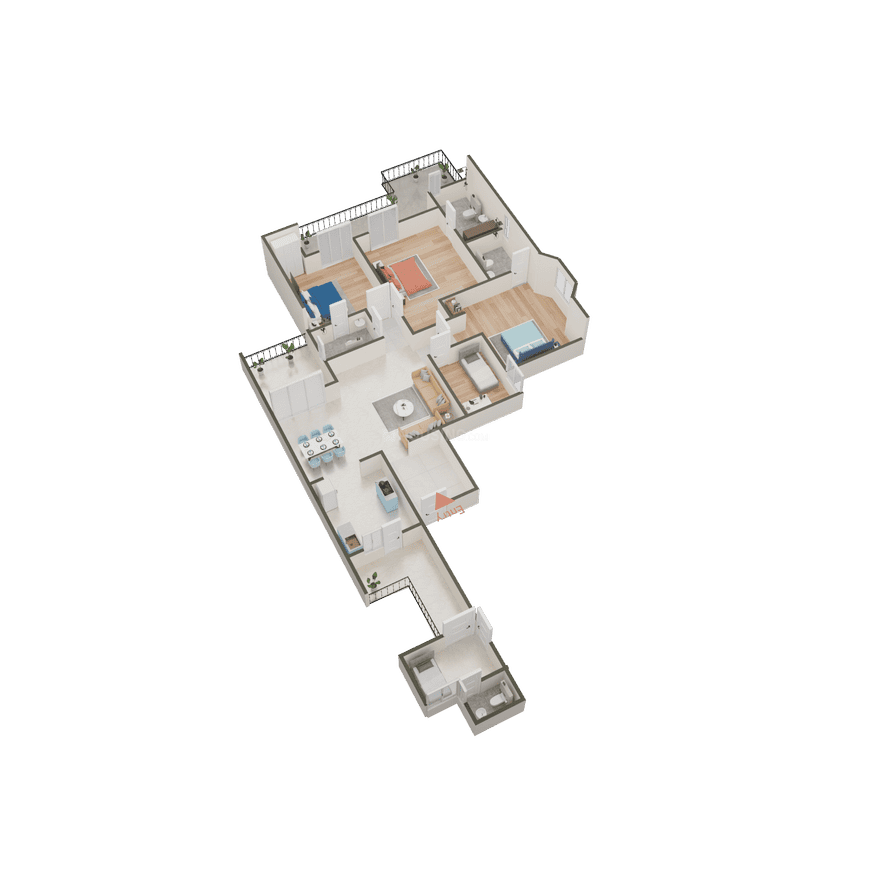 Ajnara Klock Tower - Image 63