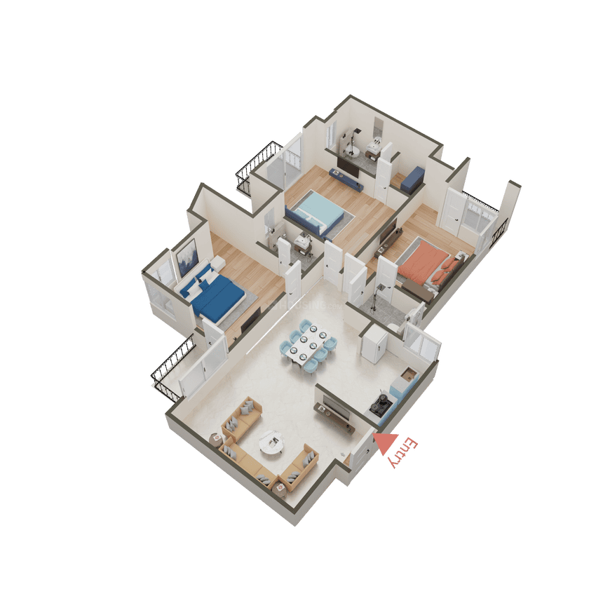 Supertech Czar Suites - Image 59