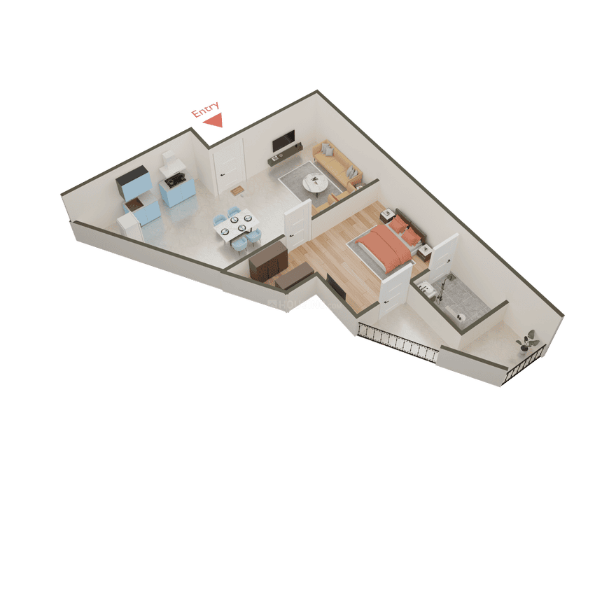 Trivor Urbania Luxury Apartment - Image 15