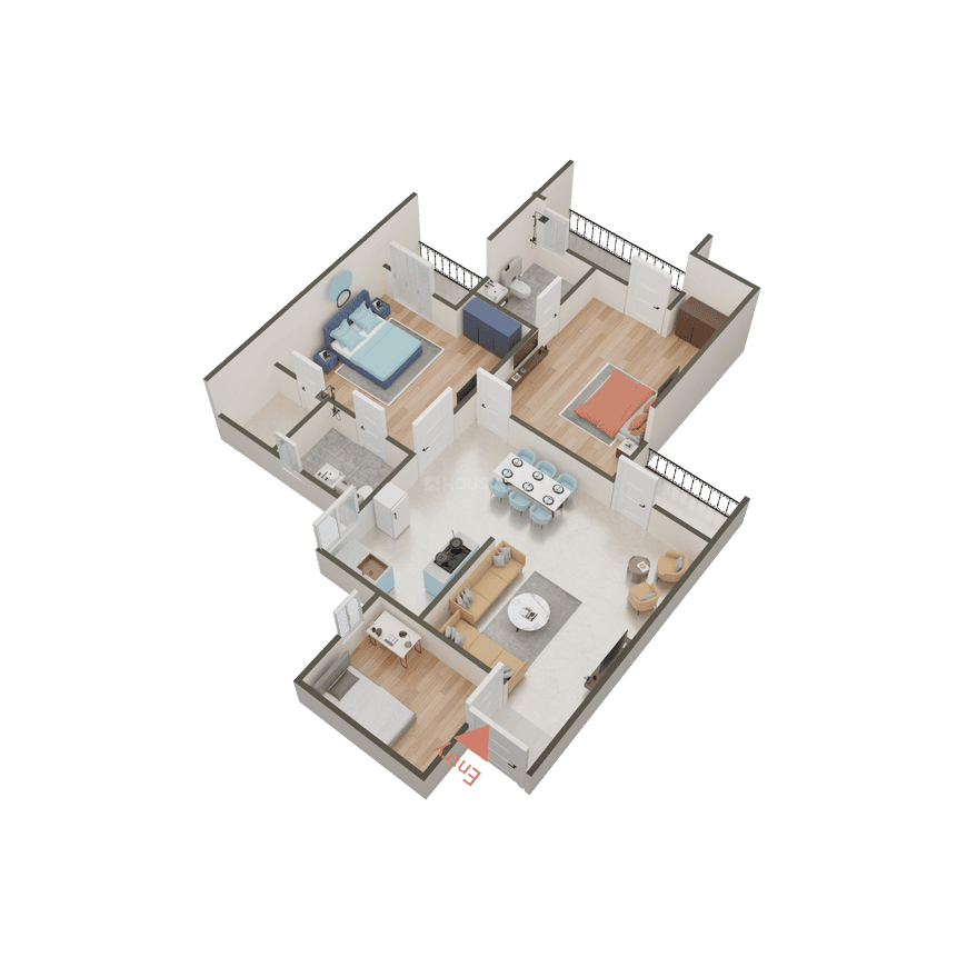 Gaursons Gaur City 1st Avenue - Image 50