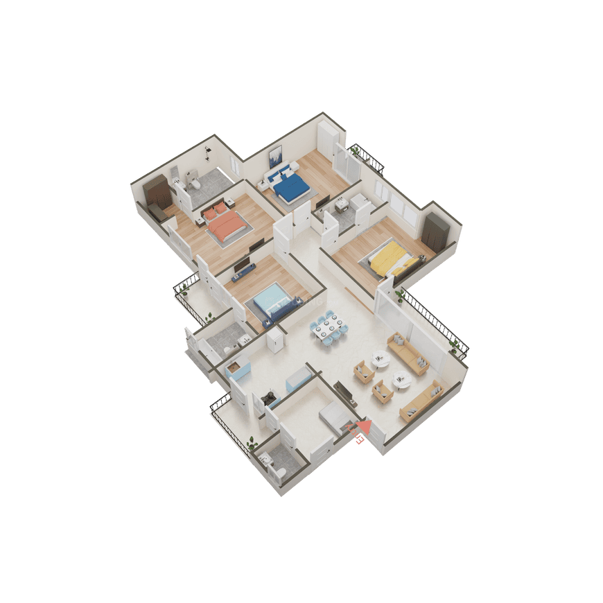 Sikka Kaamya Greens - Image 115