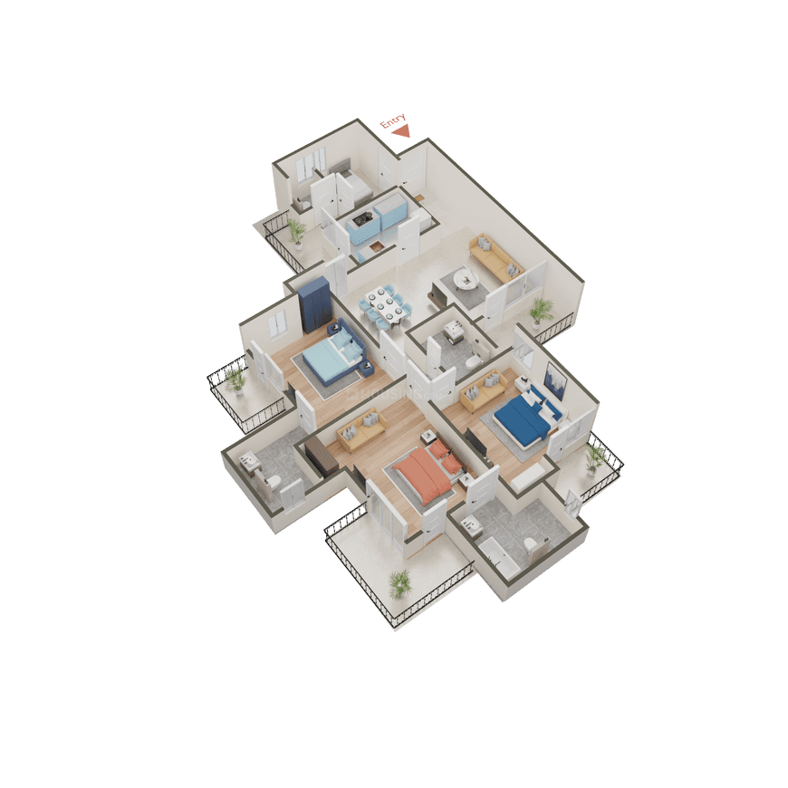 RG Luxury Homes Tower A F And M - Image 63