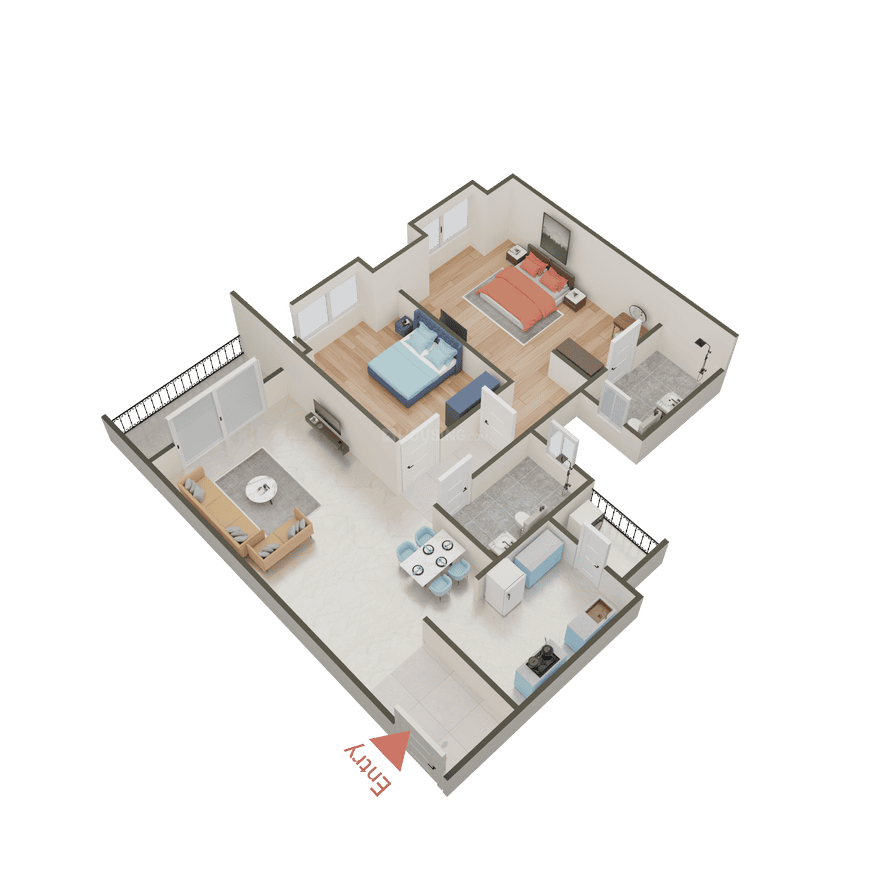 Bhartiya Nikoo Homes VI Phase 2 - Image 24