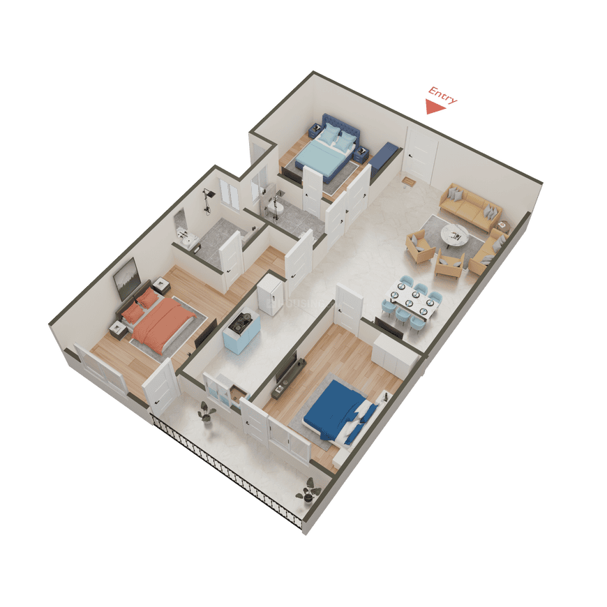 D S Apartments - Image 36