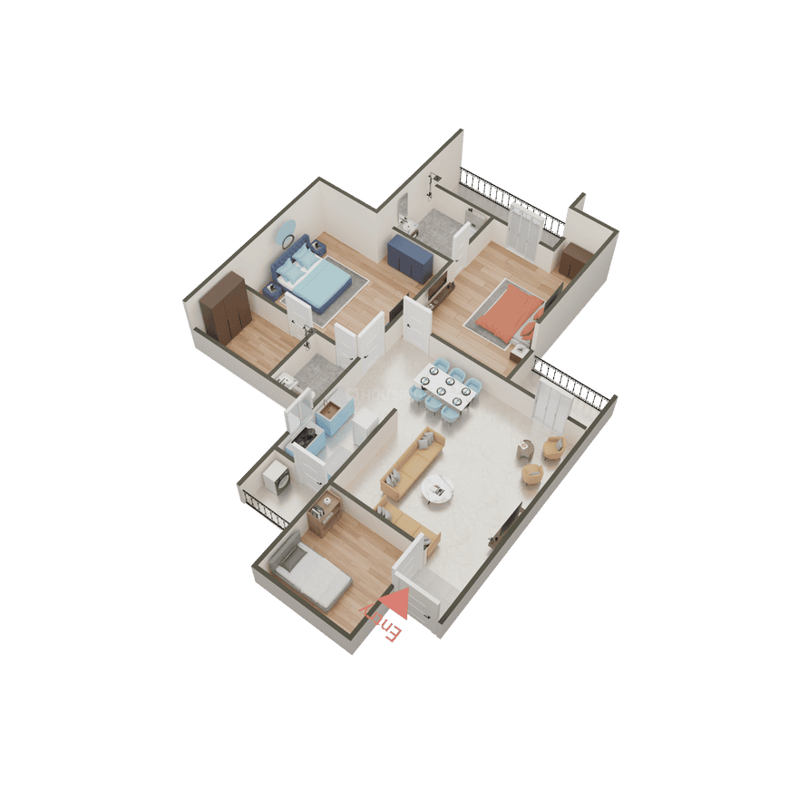 Gaursons Gaur City 1st Avenue - Image 46