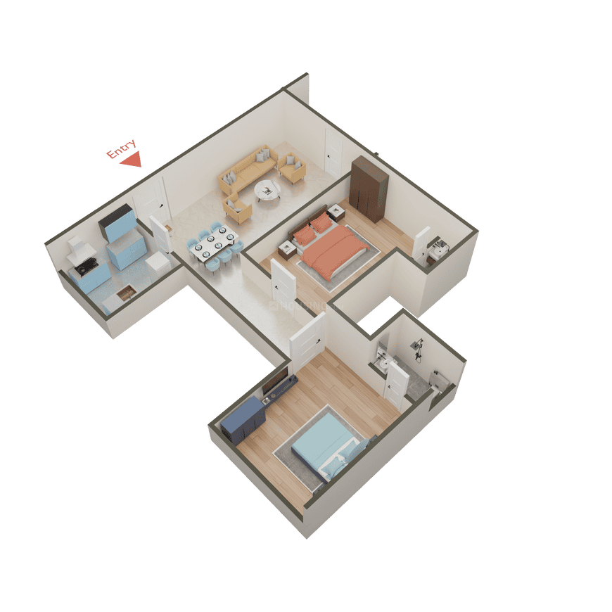 Shipra Royal Tower - Image 20