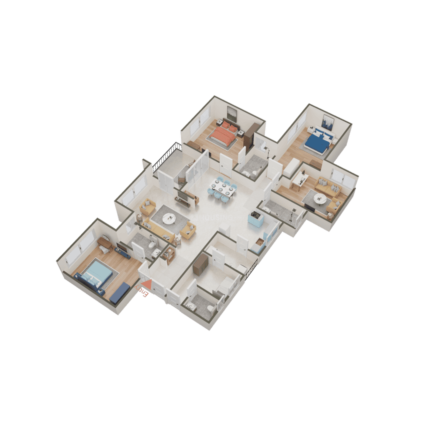 Sobha Windsor Phase 1 Wing 1 And 2 - Image 31