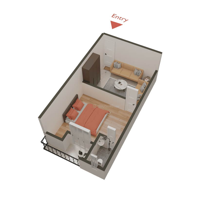 Rehouse Krishna Orchid Studio Apartments - Image 18