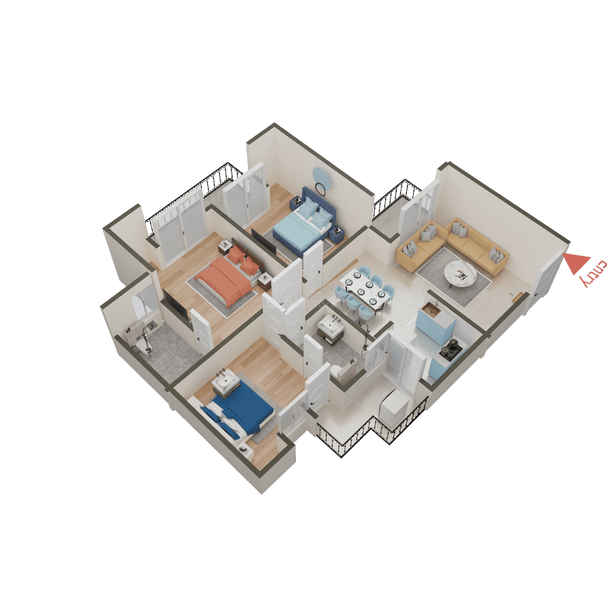 Oasis Venetia Heights - Image 78