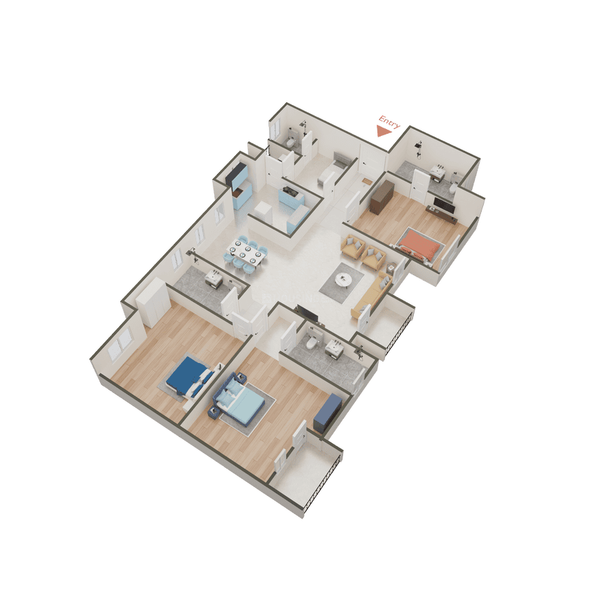 Jaypee Kensington Park Apartments - Image 48