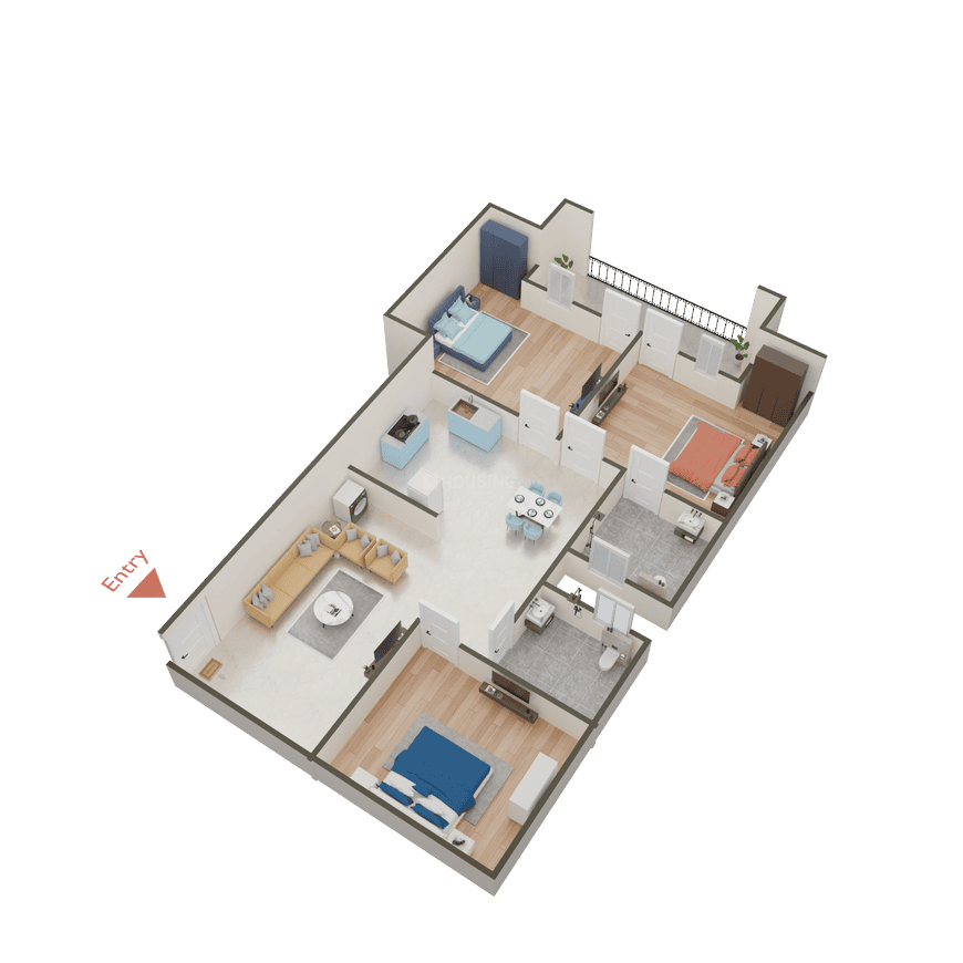 Trivor Urbania Luxury Apartment - Image 26