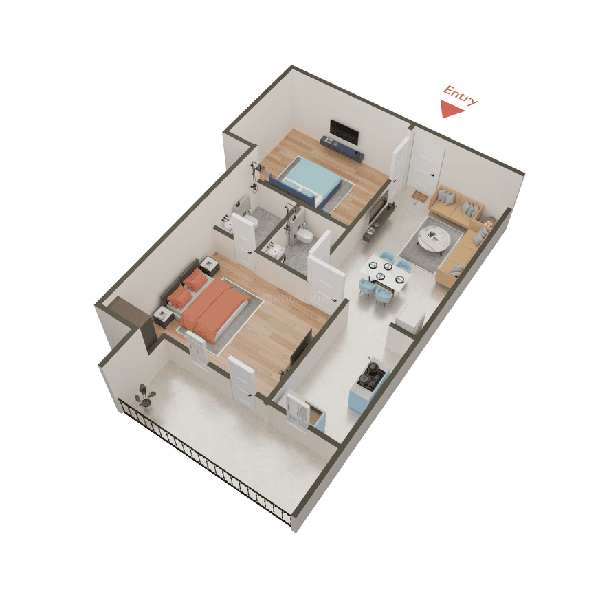 Trivor Aspire Apartment - Image 24