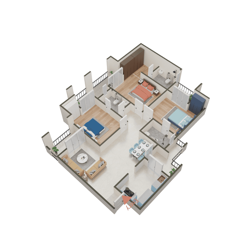 Purvanchal Royal City - Image 57