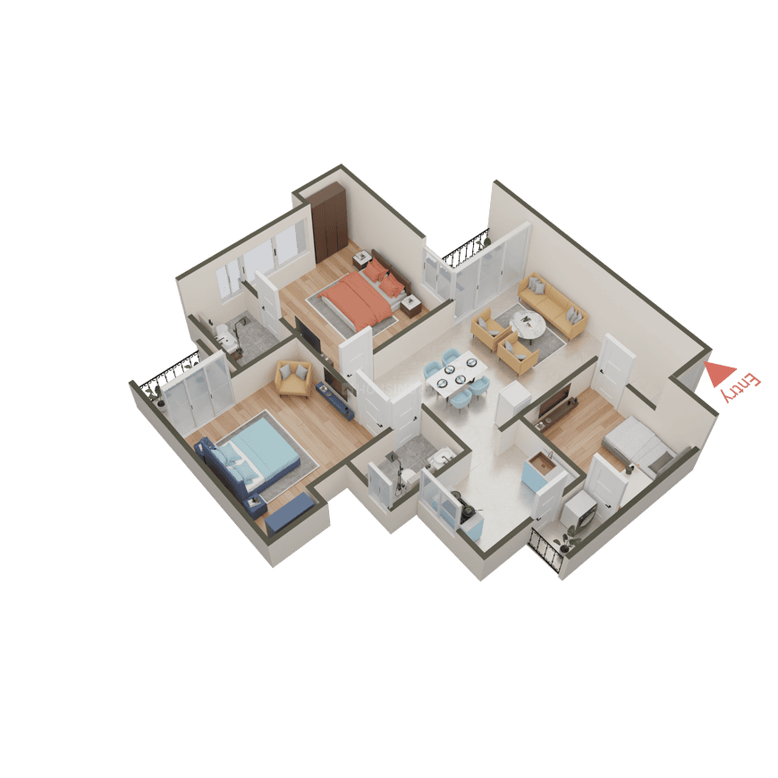 Sikka Kaamya Greens - Image 81