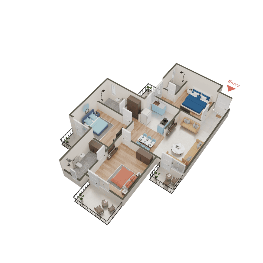 Gaursons Gaur City 1st Avenue - Image 61