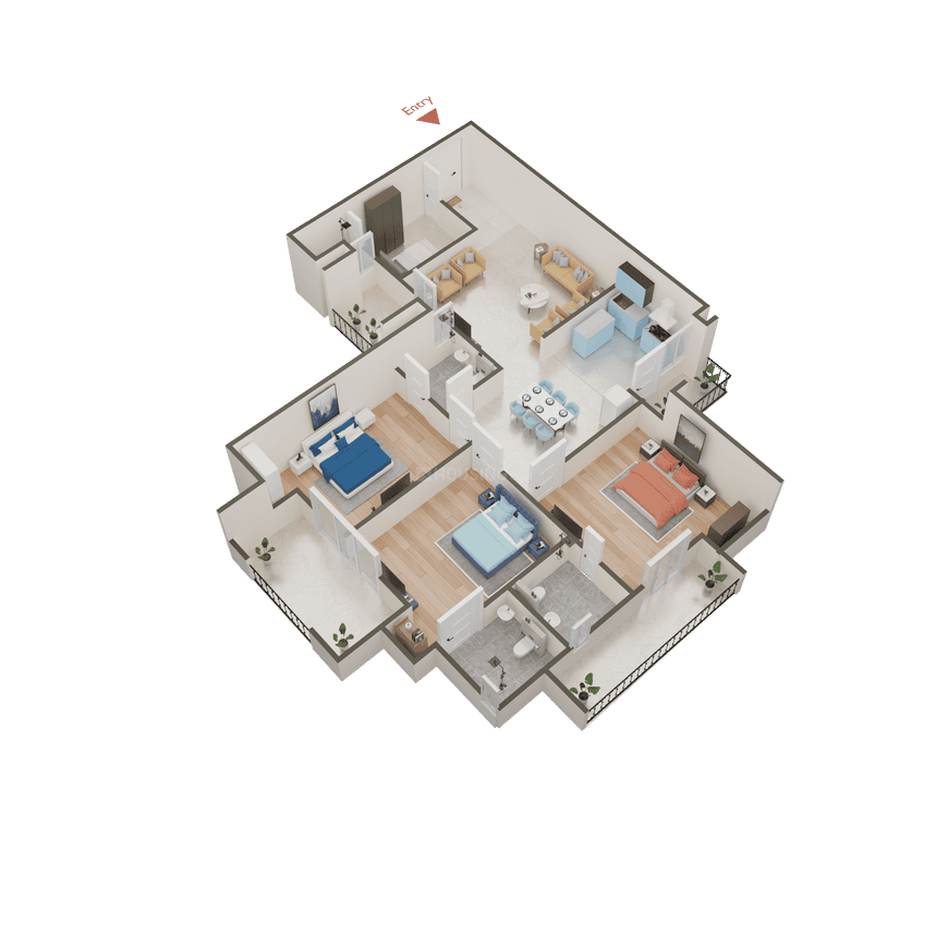 Ajnara Le Garden Phase 3 Tower K L M & N - Image 29