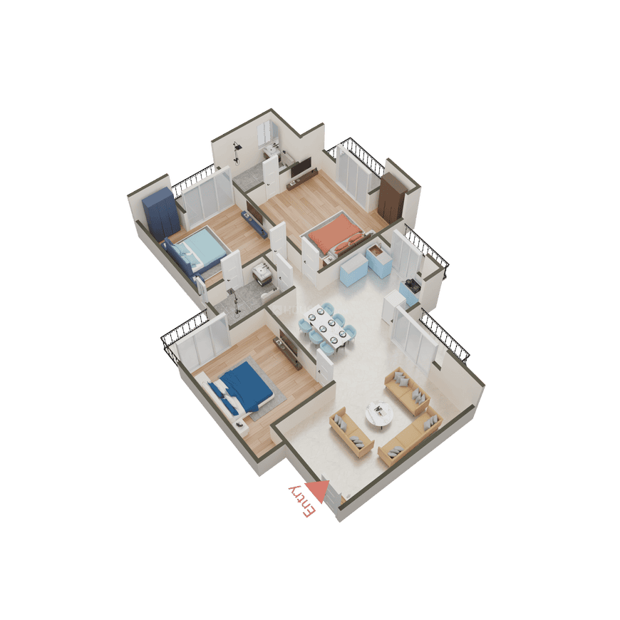 Amrapali Princely Estate - Image 62