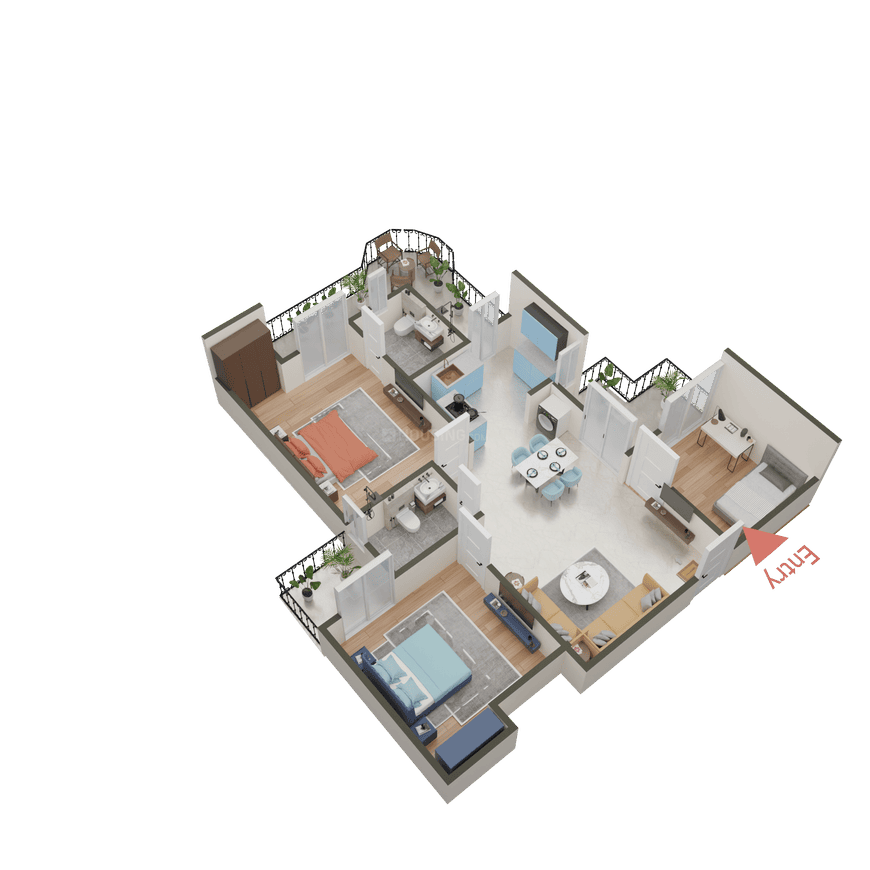 Ajnara Grand Heritage - Image 54