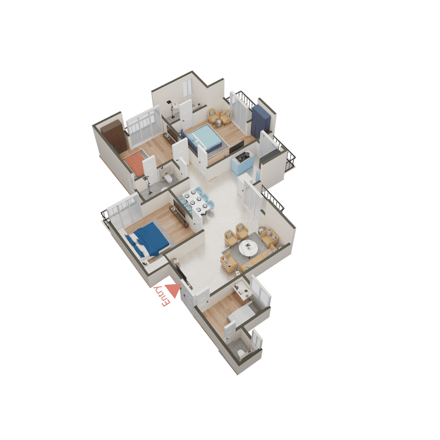 Amrapali Princely Estate - Image 70