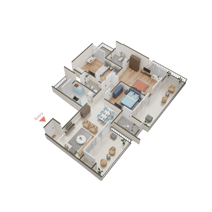 Mahagun Meadows Highrise - Image 46