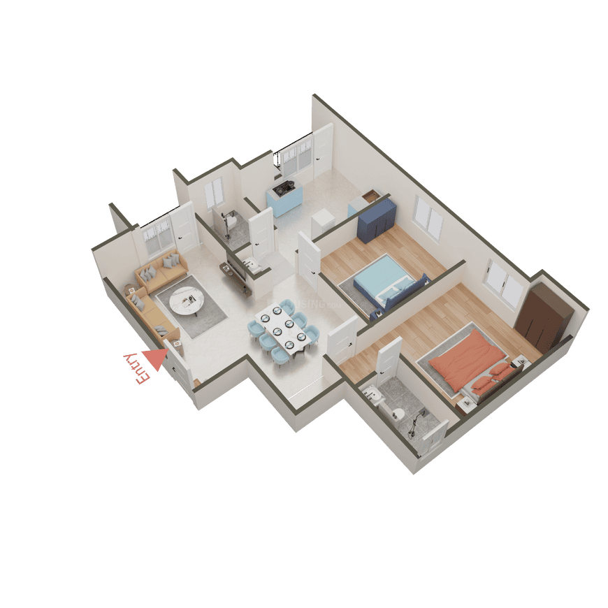 Sun Affordable Flats - Image 54