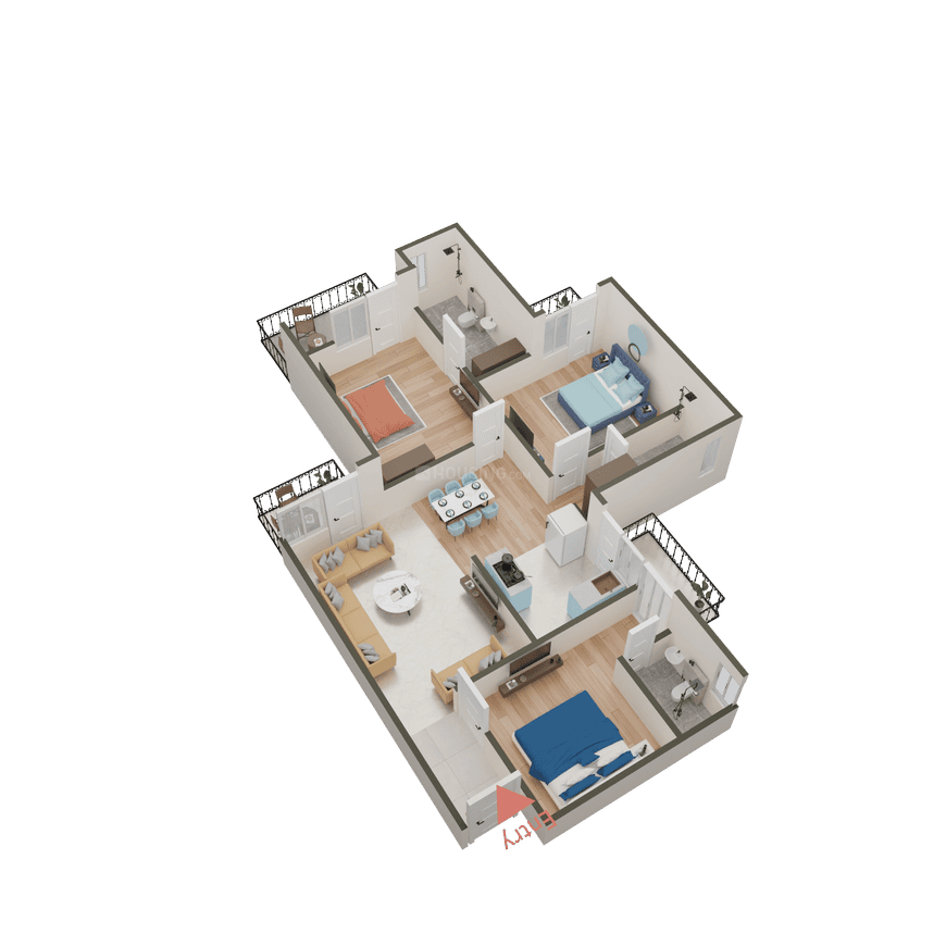 Gaursons Gaur City 1st Avenue - Image 62