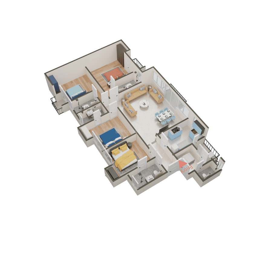 Jaypee Kensington Park Apartments - Image 58