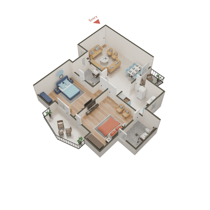 Gaurs Homes Elegante - Image 14