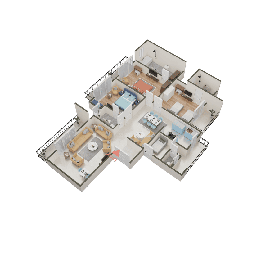 Mahagun Meadows Highrise - Image 49