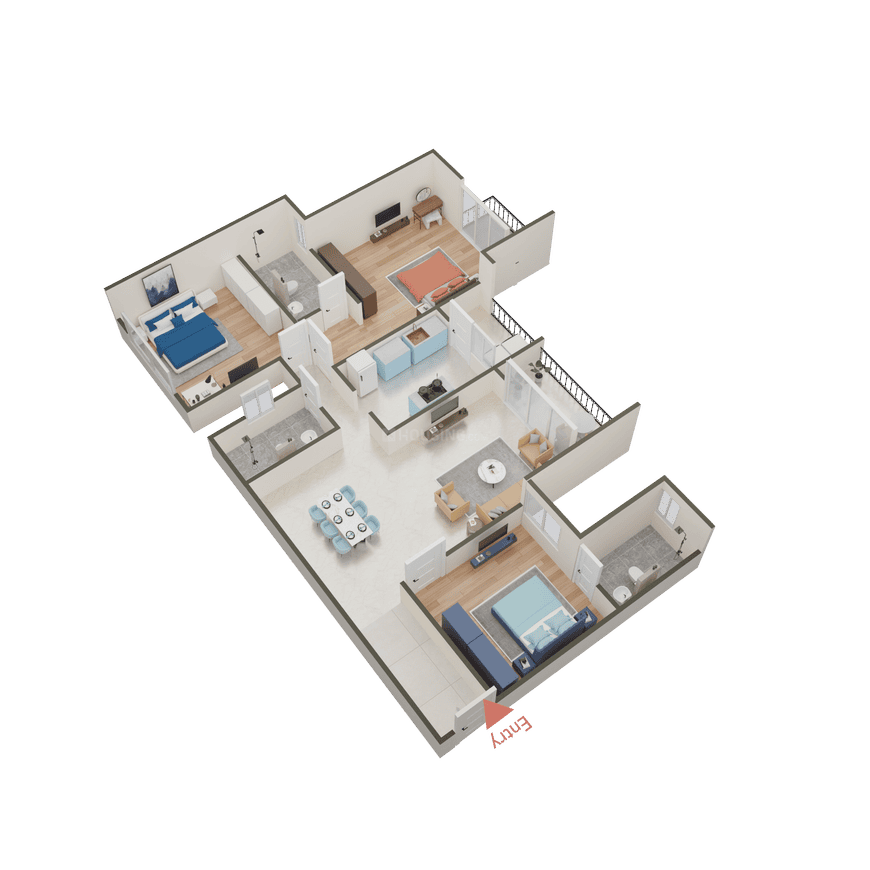 Prestige Meridian Park Phase I At The Prestige City - Image 77