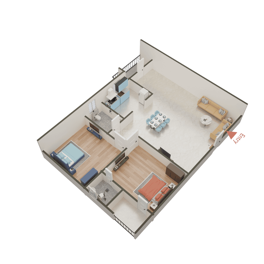 Purvanchal Bhagirathi Apartments - Image 11