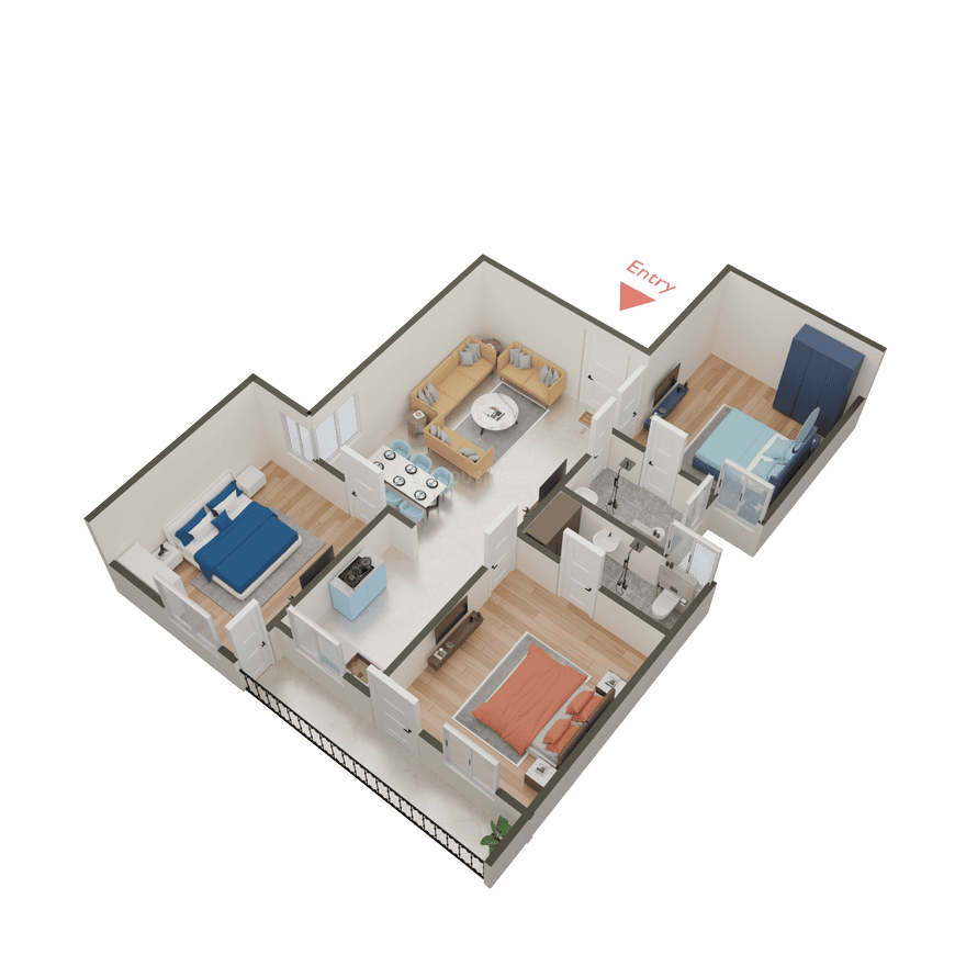 D S Apartments - Image 39