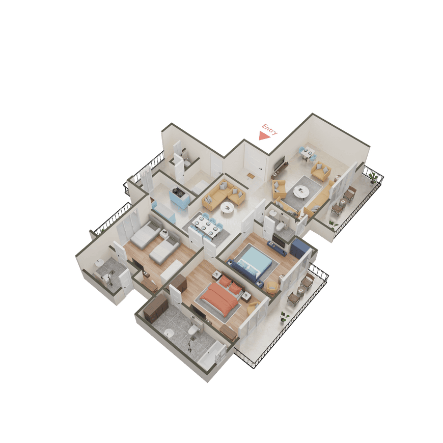 Mahagun Meadows Highrise - Image 47