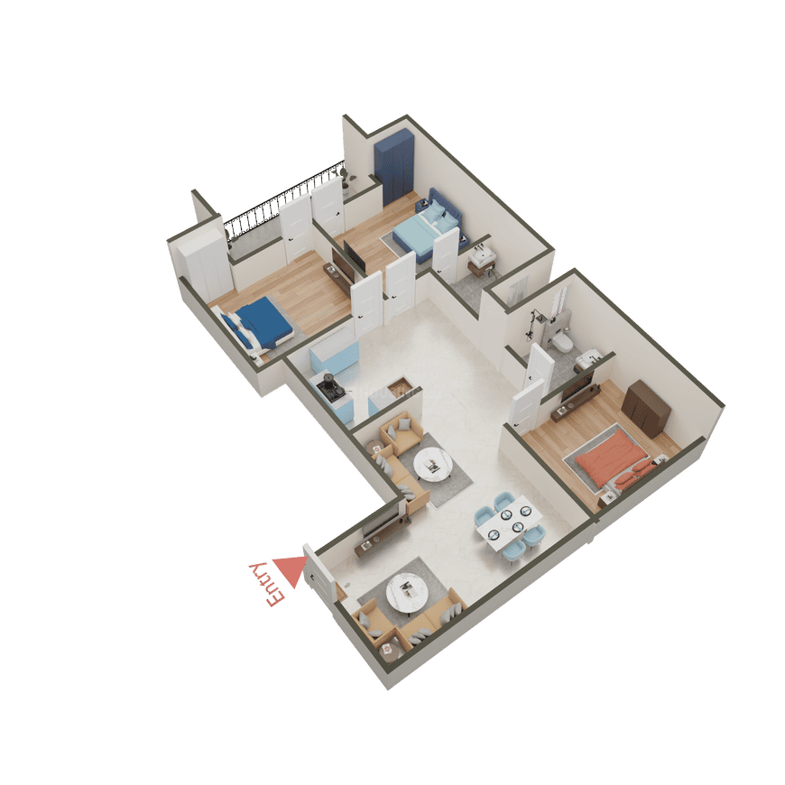 Trivor Aspire Apartment - Image 33