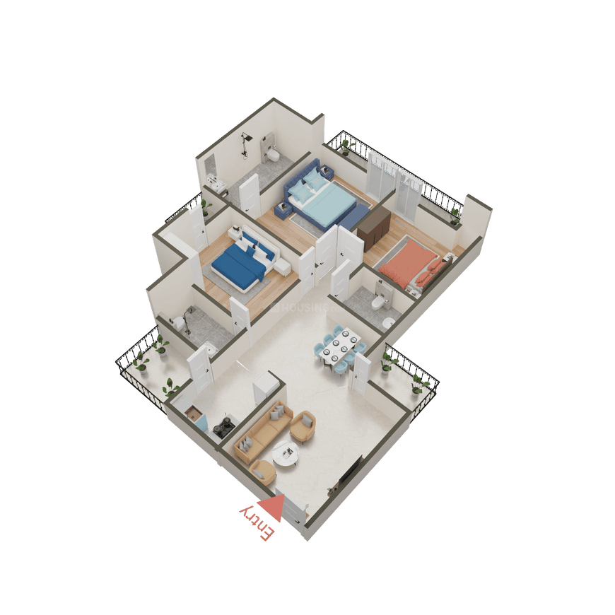 Cosmos Shivalik Homes - Image 34