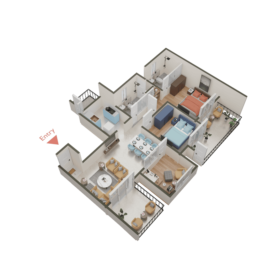 Mahagun Meadows Highrise - Image 38