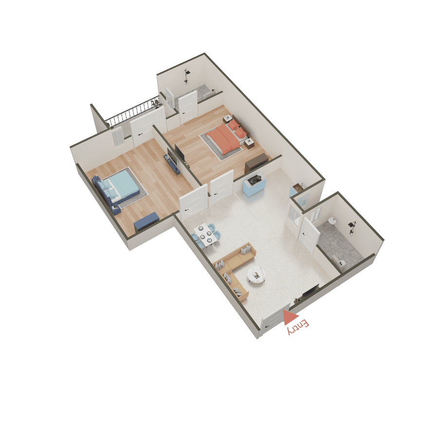 GCM Gomati Apartment - Image 20