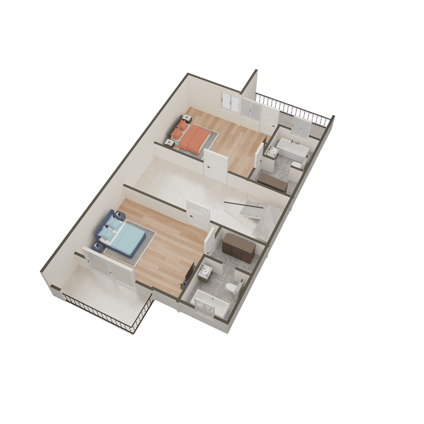 Paramount Golfforeste Premium Apartments - Image 79