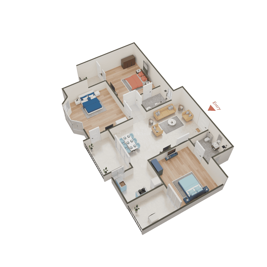 Ajnara Klock Tower - Image 34