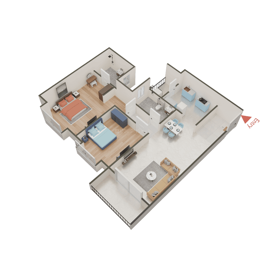 Bhartiya Nikoo Homes VI Phase 2 - Image 23