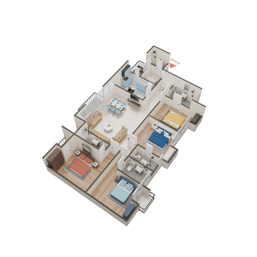 Jaypee Kensington Park Apartments - Image 28