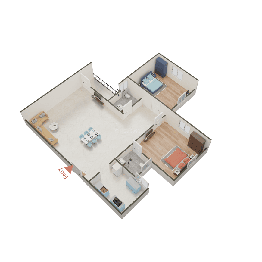 Swaraj Homes Bharat Petroleum Apartment - Image 6