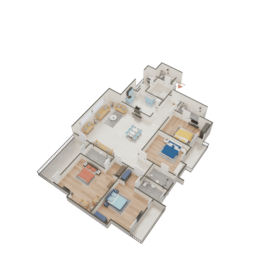 Jaypee Klassic Heights - Image 58