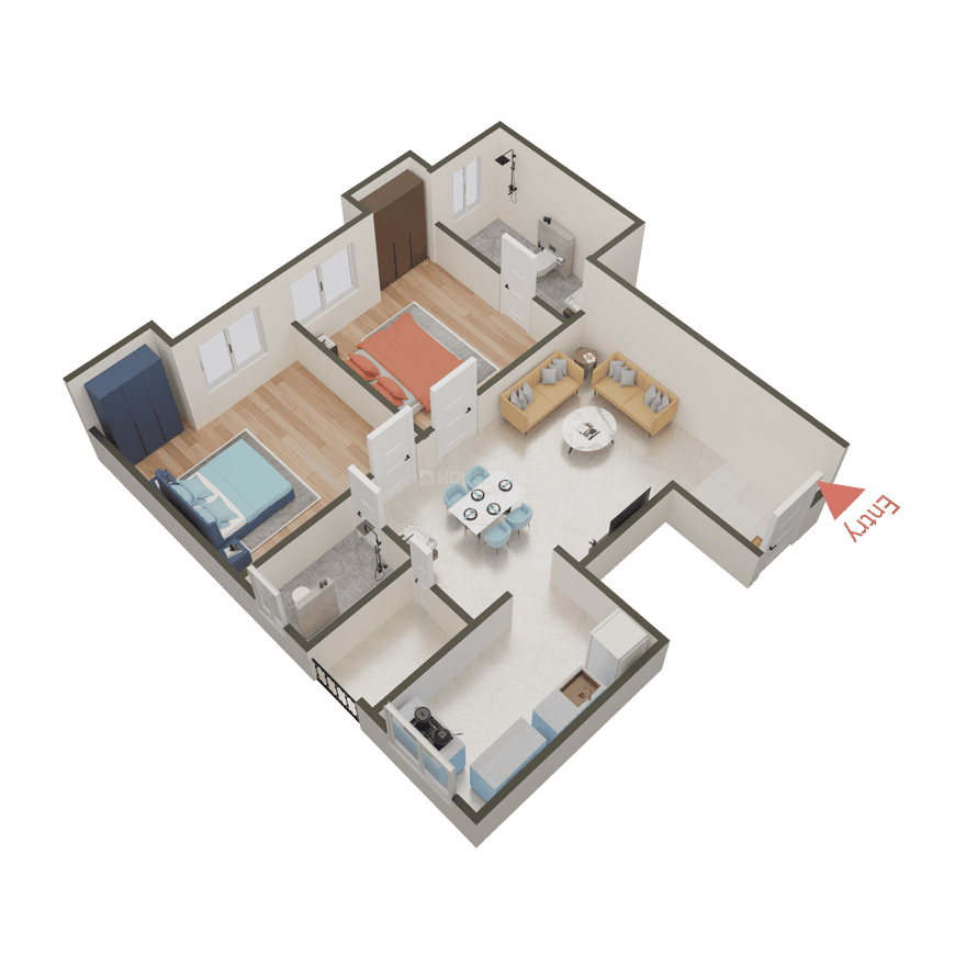 Sun Affordable Flats - Image 33