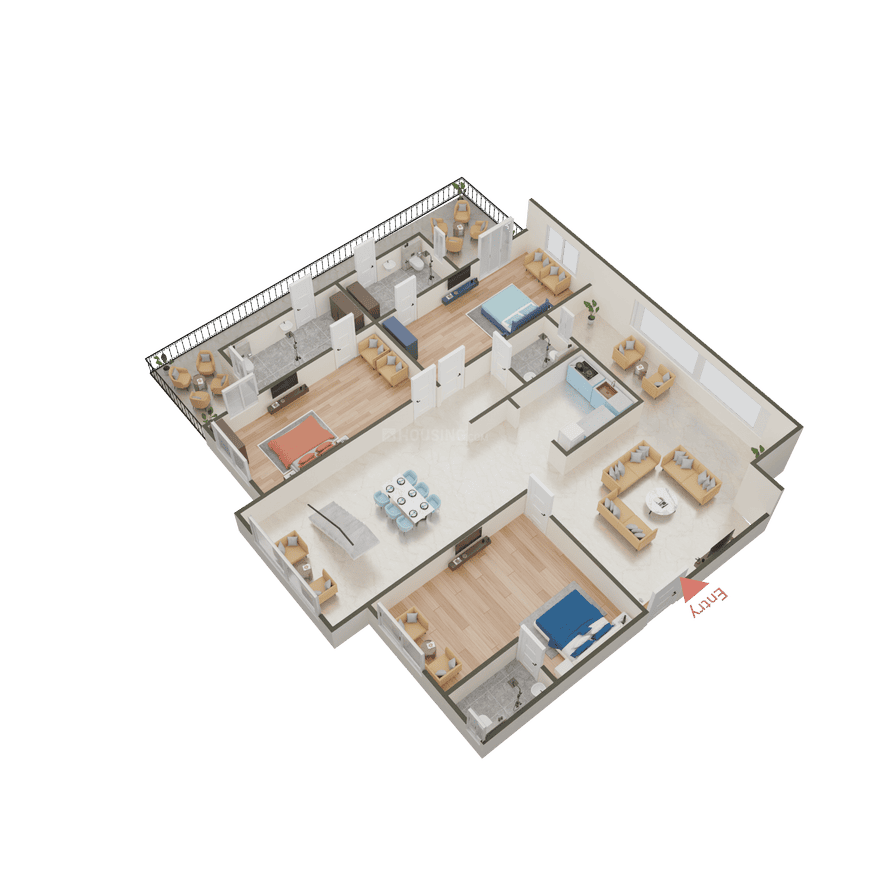 The Leela Sky Villas - Image 56