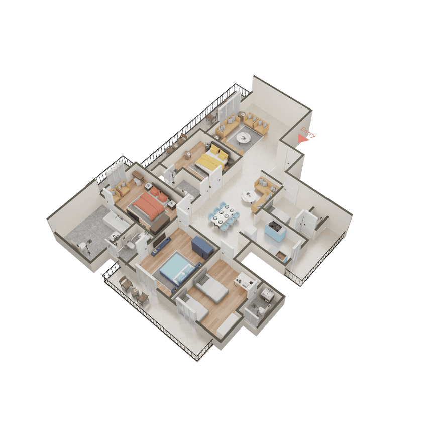 Mahagun Meadows Highrise - Image 56