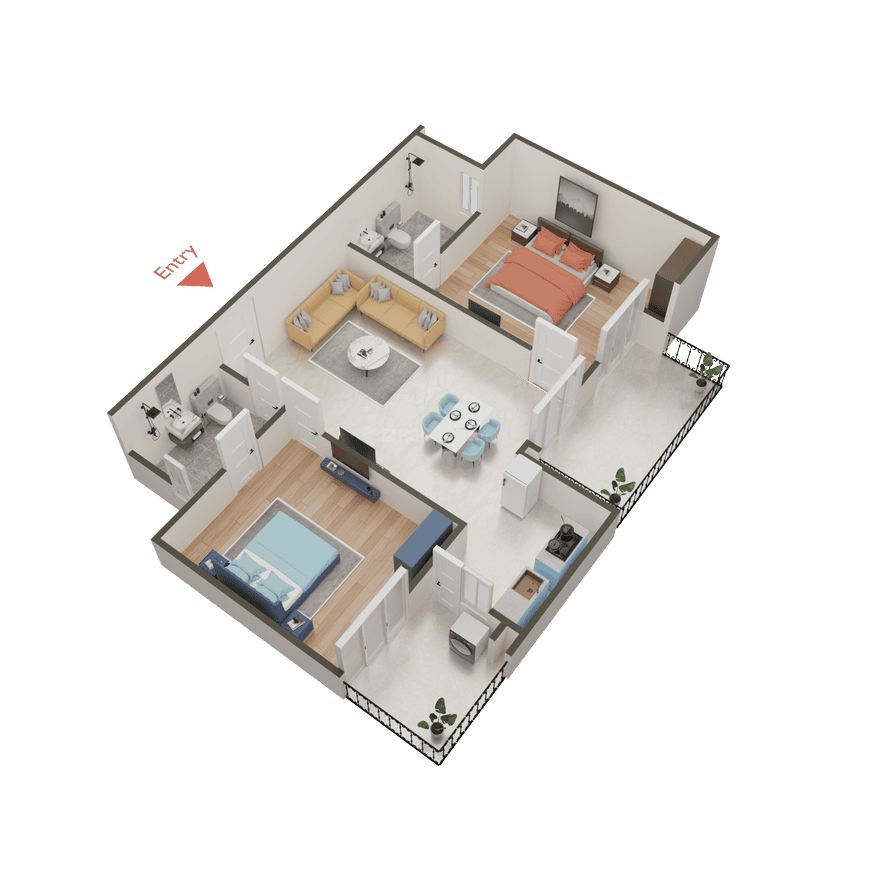 Ajnara Klock Tower - Image 32