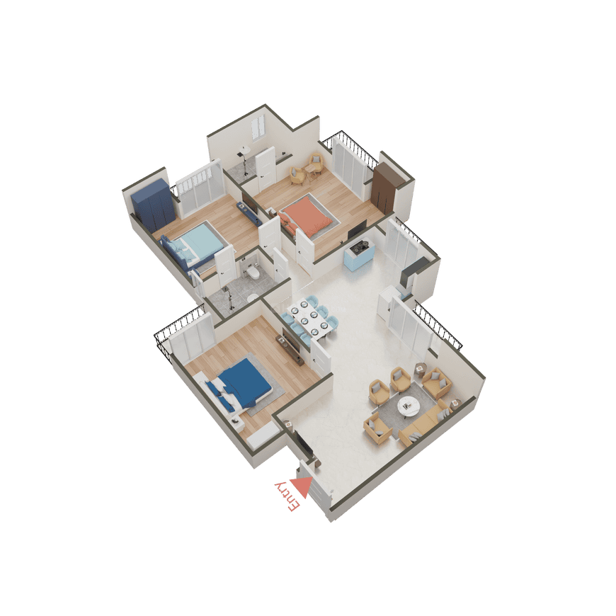 Amrapali Princely Estate - Image 66