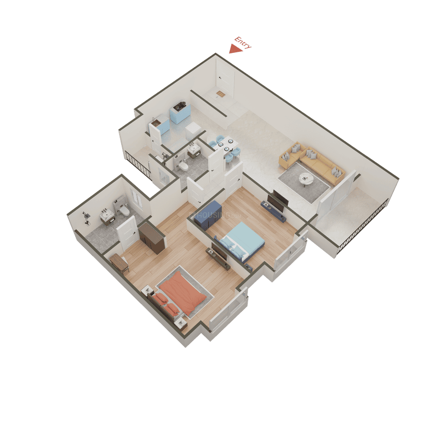 Bhartiya Nikoo Homes VI Phase 2 - Image 11